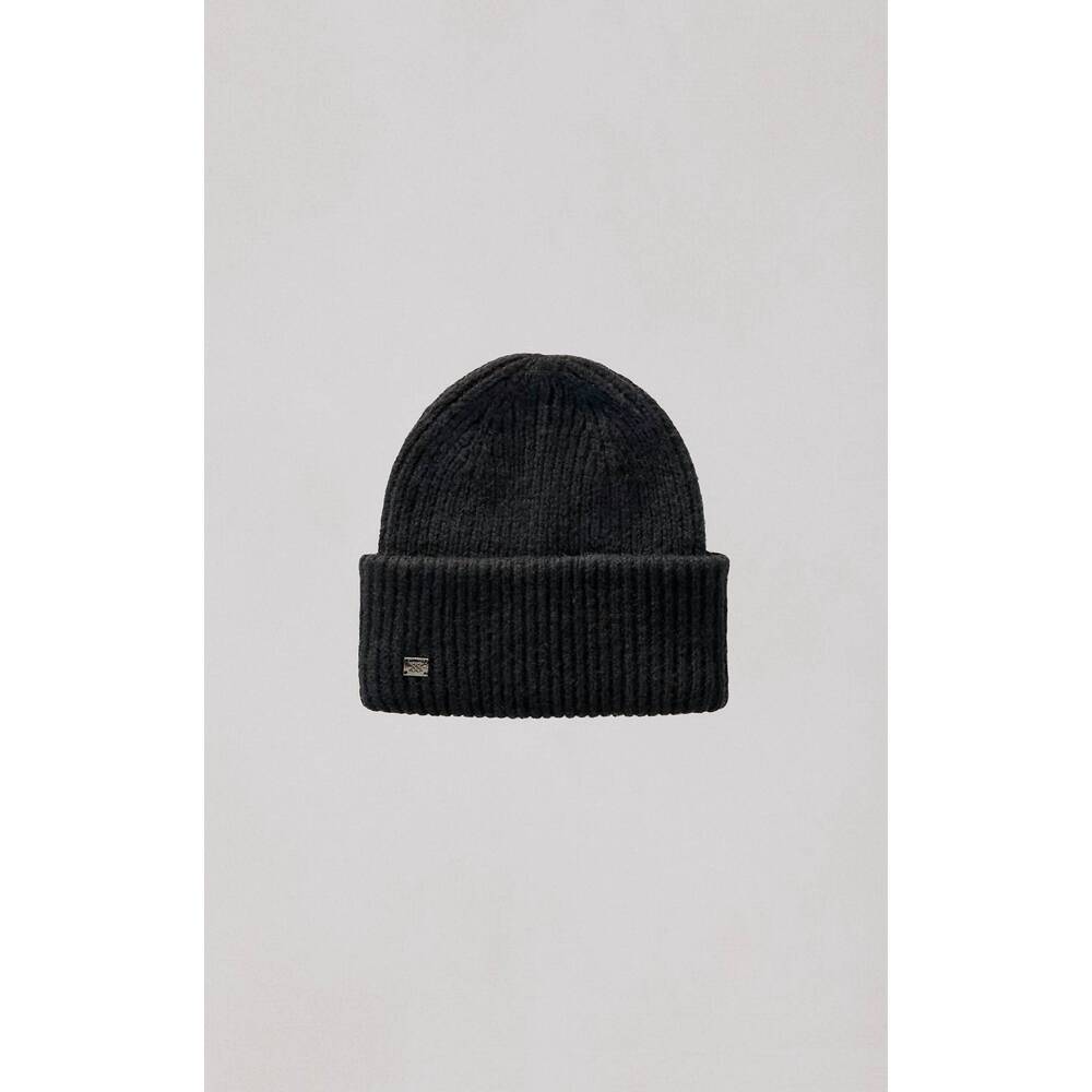 NEW SOIA&KYO women's jaya rib knit hat in black